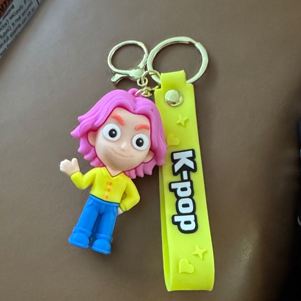 K-pop Demon Hunters Inspired Keychain Bag Charm